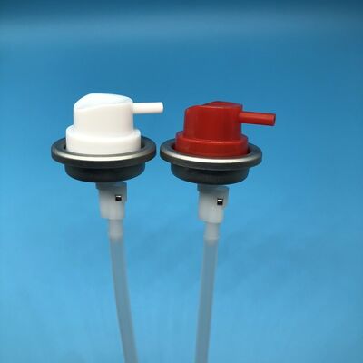 Attuatore di valvole aerosol a 360 gradi per manutenzione industriale Sistema di spruzzatura per lubrificanti e detergenti per tutti gli angoli