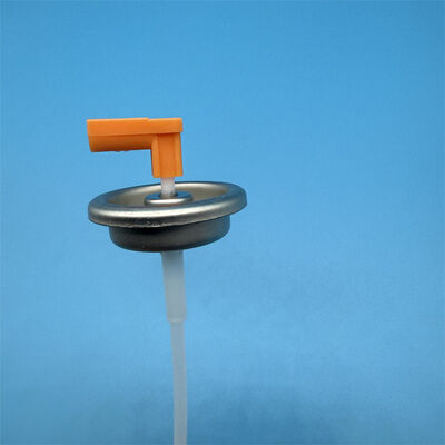 Valvola dosatrice ecologica con stelo in plastica per prodotti per la cura personale con design a prova di perdite