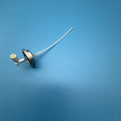 Valvola dosatrice compatta con stelo in plastica per sieri cosmetici con design ergonomico