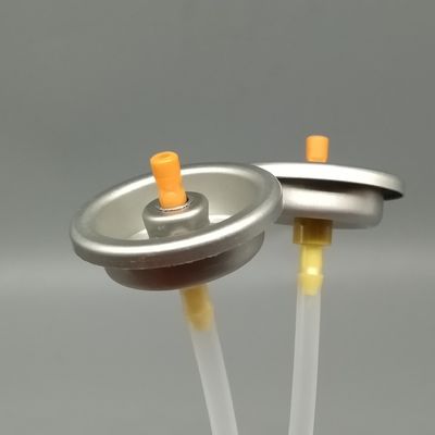 Valvola di nebbia fine e attuatore per spray aerosol di insetticidi a base di alcol