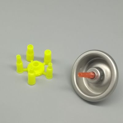 Valvola di riempimento per accendini di plastica da 1 pollice per la distribuzione di gas sicura e a prova di perdite