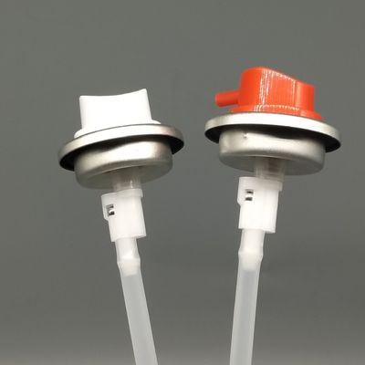 Valvola aerosol ergonomica a 360 gradi con attuatore per spray di pulizia e lubrificazione multiuso con erogazione ad angolazione variabile