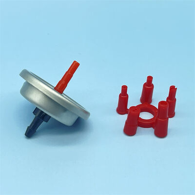 Valvola aerosol per ricarica accendini a gas butano per dispositivi a fiamma portatili