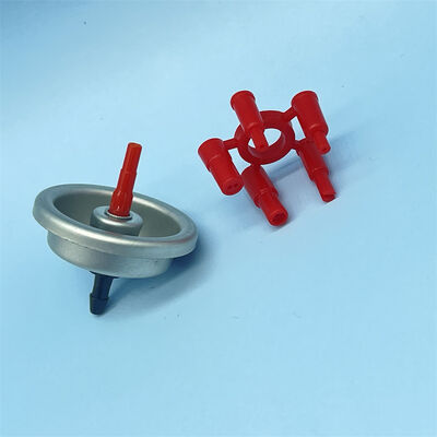 Valvola di ricarica per accendino adattatore rosso, per accendini pesanti, per uso commerciale