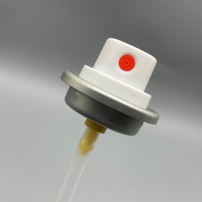Nozzolo spray per migliorare la lucentezza, attuatore di nebbia di finitura in aerosol, applicatore di lucido per capelli