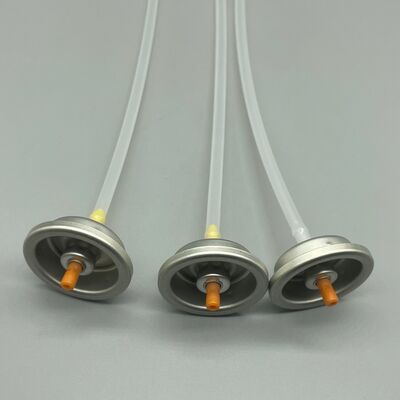 Valvola aerosol a schiuma ad alte prestazioni per la rasatura, produzione di precisione e sigillamento resistente alle perdite