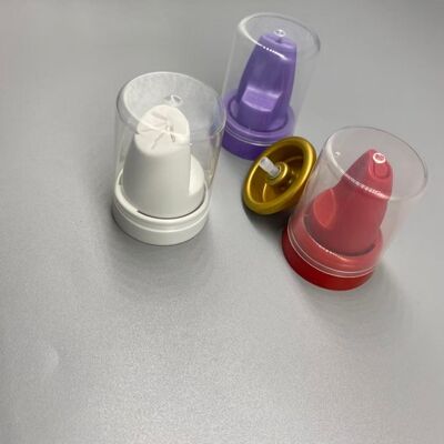 Valvola di mousse per capelli in alluminio inverso con distribuzione a 360 gradi e compatibilità con la valvola per la schiuma di stile