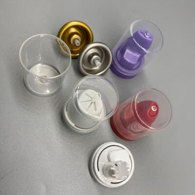 Inverted Aluminum Aerosol Valve for Hair Mousse Compatible with Salon-Grade Formulas