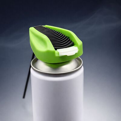 Attuatore a grilletto compatto pieghevole con tubo di estensione per spruzzatura aerosol di precisione