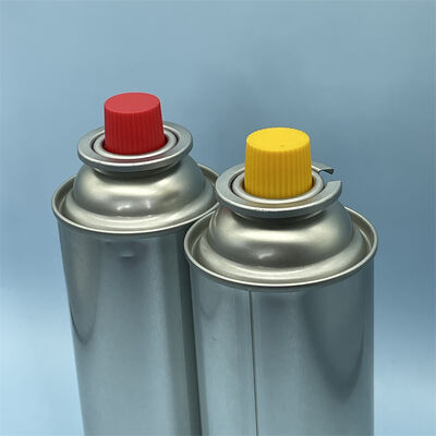 Valvola per gas butano in aerosol con sigillo antimanomissione, ugello DNM a prova di perdite e tolleranza alle alte pressioni per bruciatori da picnic