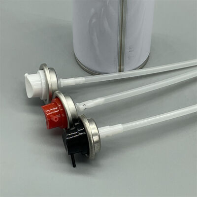 Valvola di spruzzatura a tutte le direzioni durevole per lattine di aerosol con tecnologia di spruzzatura a 360 gradi e prestazioni a prova di perdite stabili