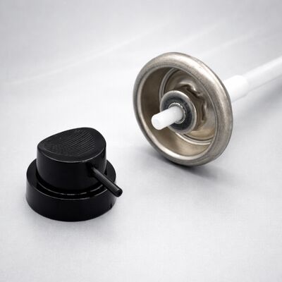 360-Degree Aerosol Spray Valve with Metal Tinplate Construction for All-Angle Dispensing