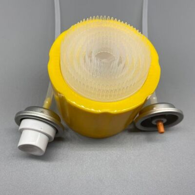 Valvola a schiuma di precisione con controllo antigoccia