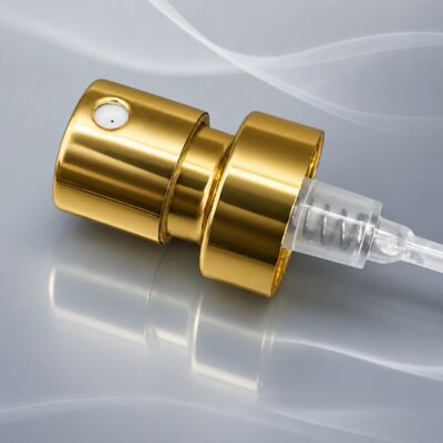 Pompa per profumi in oro di alluminio da 21 mm per distributore di profumi di lusso e pompa per spruzzi di profumi